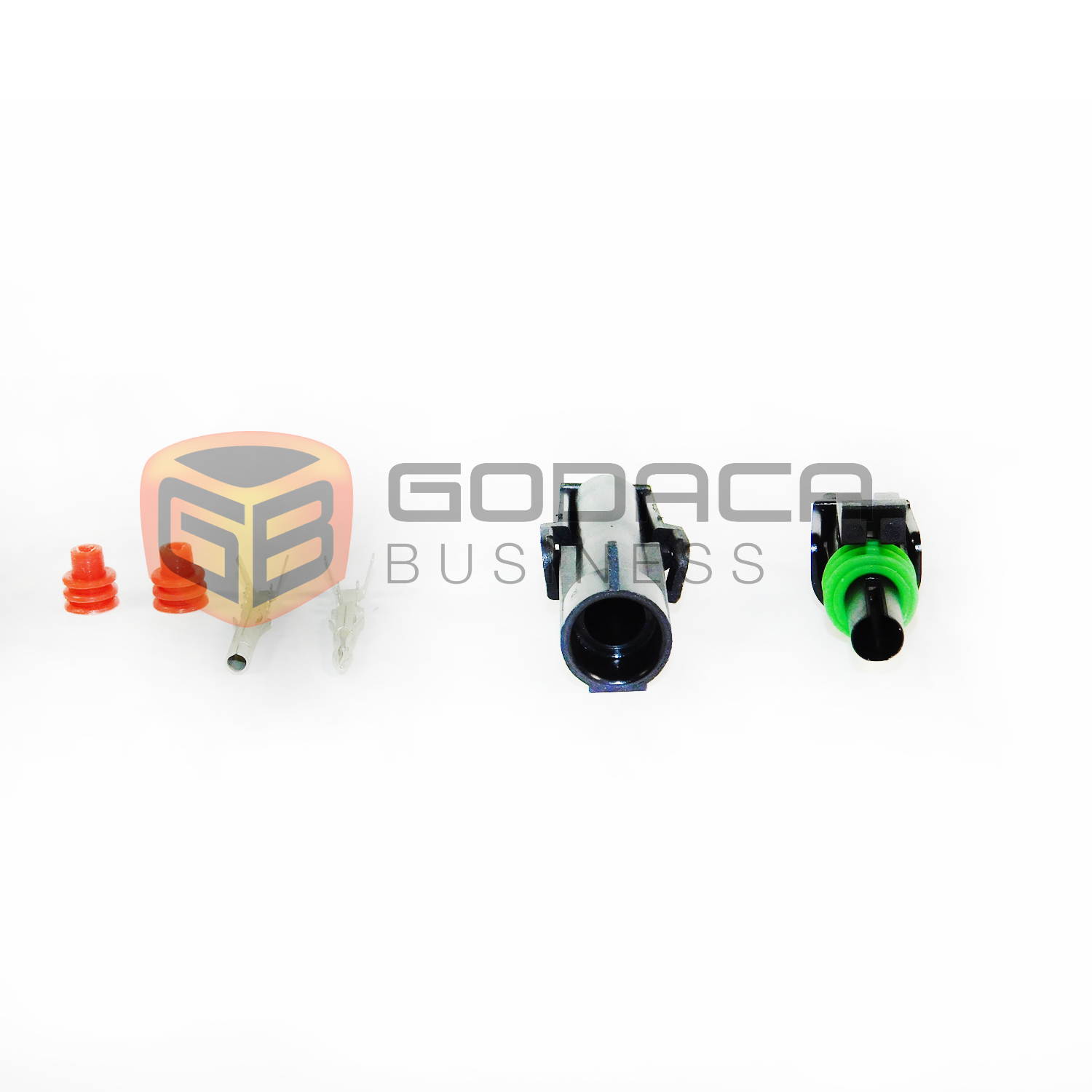 1 x Female and Male Connector Plug 1-way WeatherPack Electrical w/out Wire
