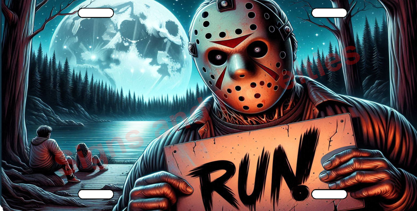 HALLOWEEN HORROR Movie Characters Custom License Plate-Michael Myers