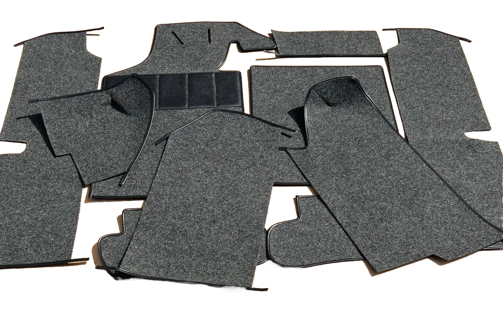Porsche 914 72-76 Charcoal Grey Perlon Felt Interior Carpet Set