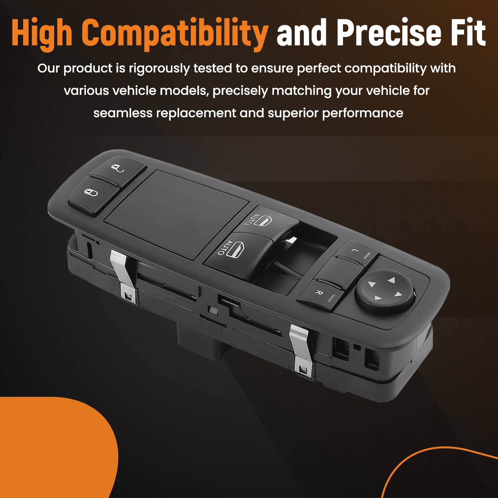 Power Window Door Lock Switch For Dodge Ram 1500 2500 3500 2013-19 68148893AB