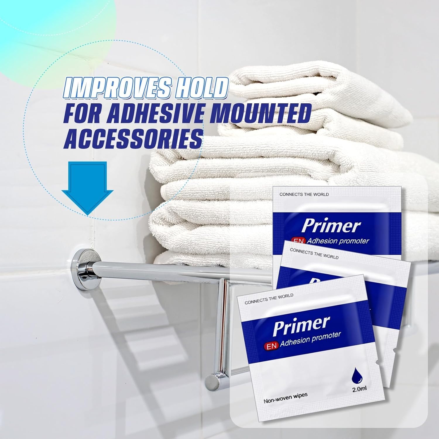 16 Pcs Adhesion Promoter, High Performance Adhesion Promoter for Plastic, Dou…