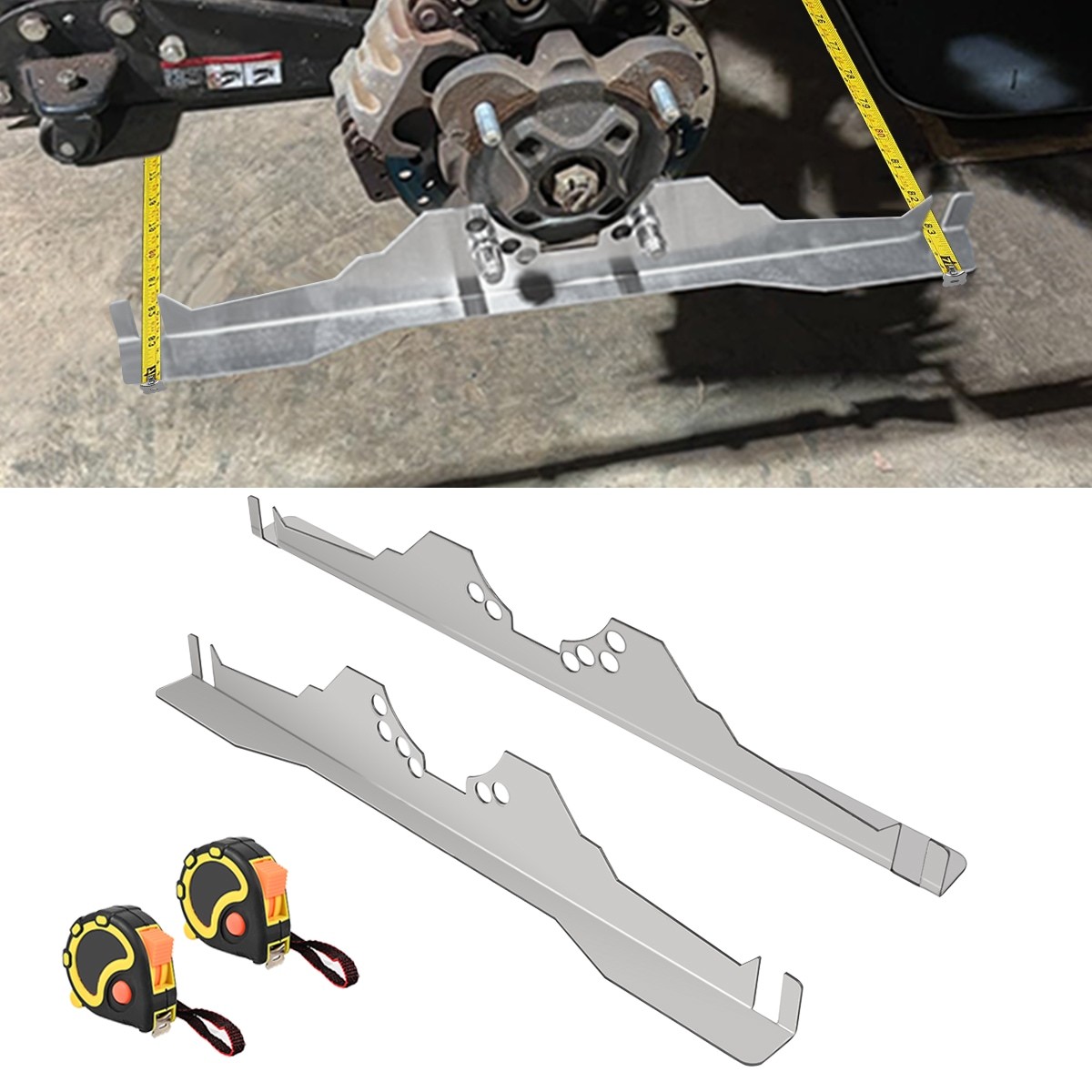 Billet Aluminum UTV Alignment Tools Kit For Polaris RzR 800,900,1000,XP 1000,XP4