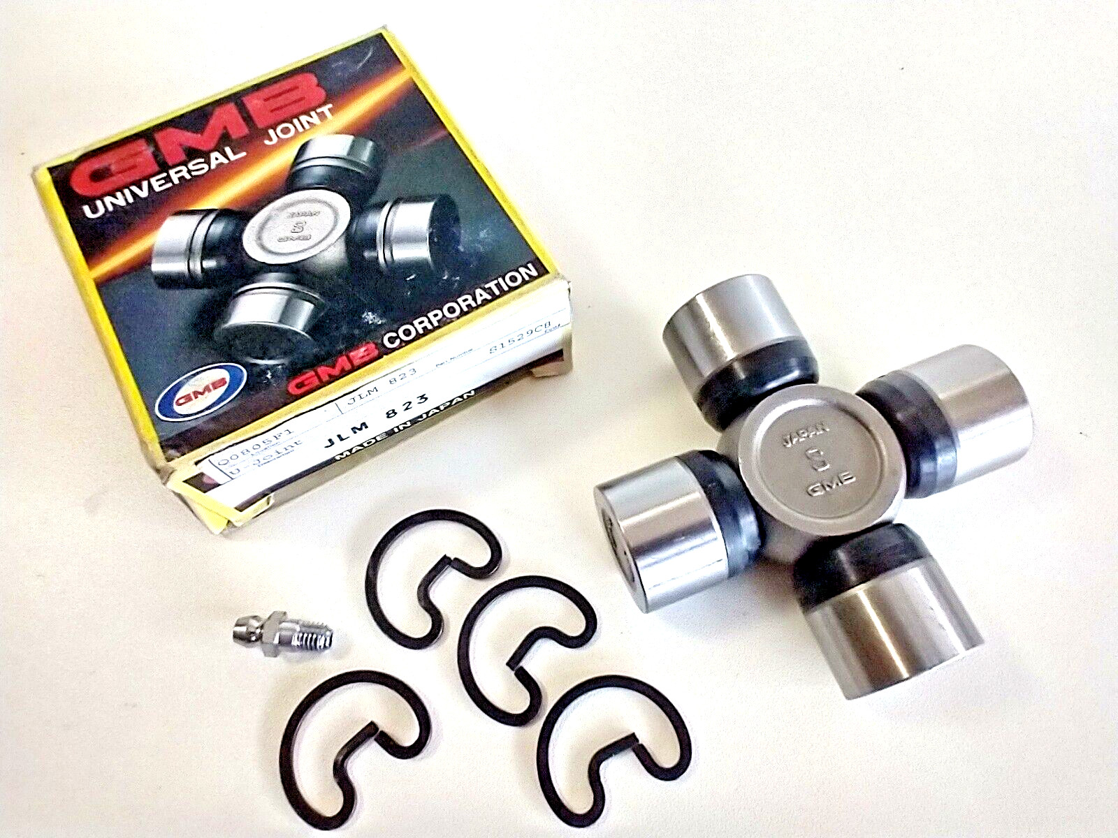 Universal Joint Solid Cross U-Joint 82mm x 82mm GMB JLM823 (Made in Japan)