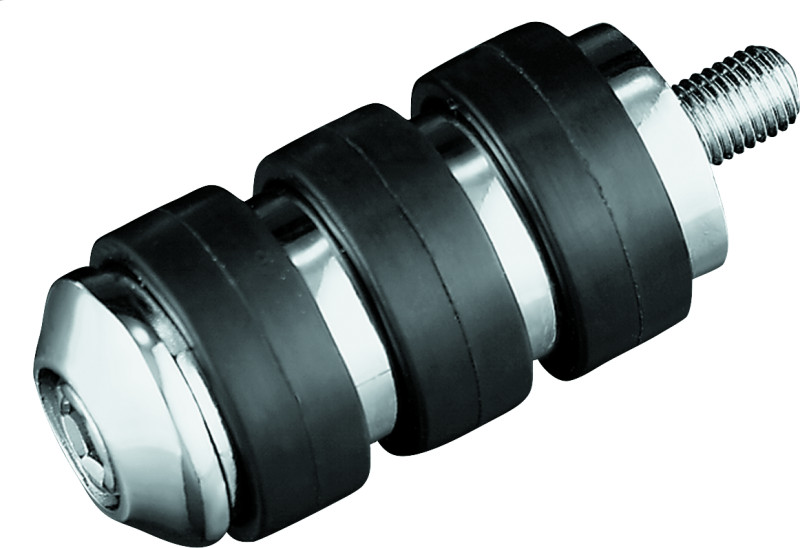 Kuryakyn Chrome Standard Length ISO Rubber Shift Peg for Harley Metric