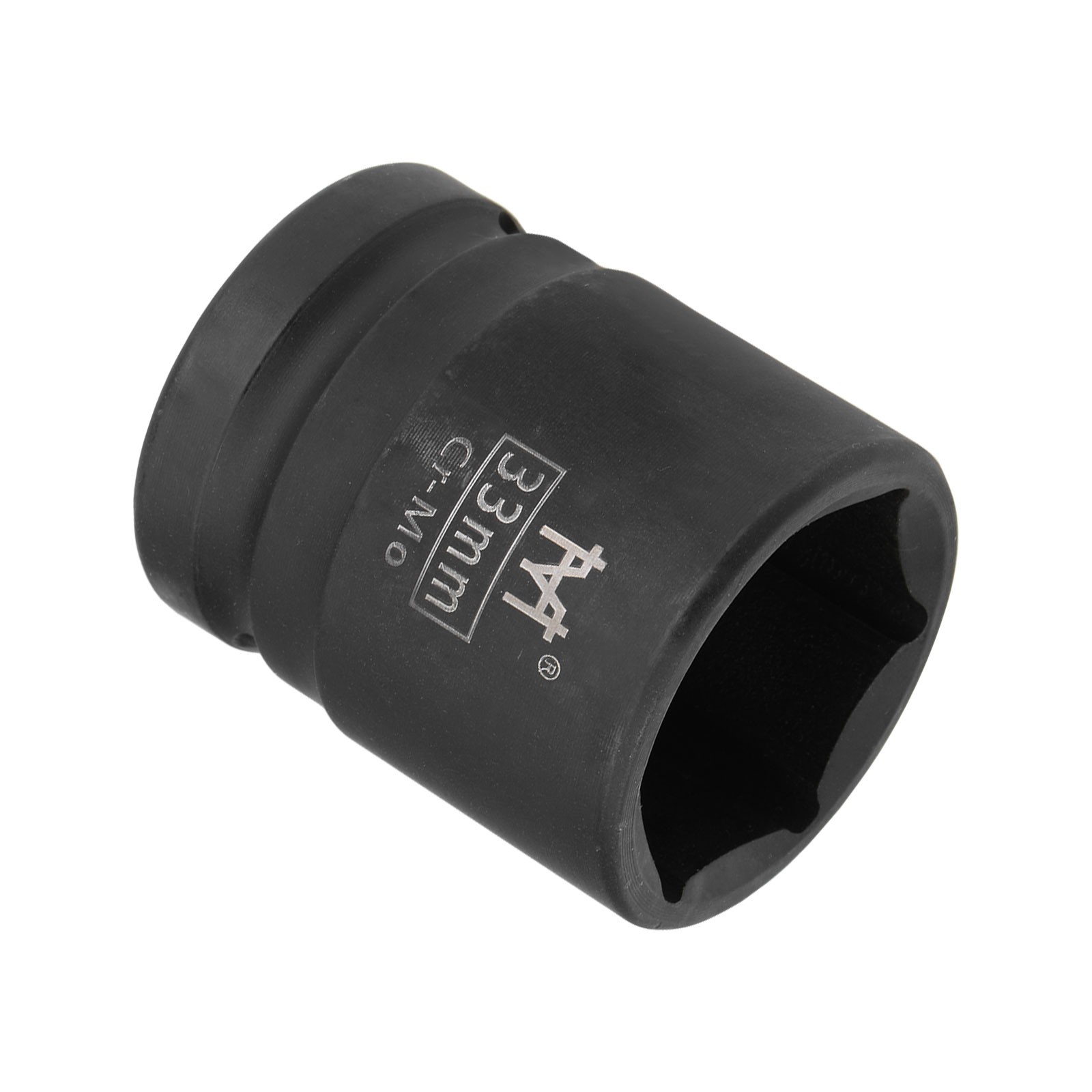 6-Point Shallow Impact Socket 3/4-Inch Drive 33mm Socket Cr-Mo Nut Axle