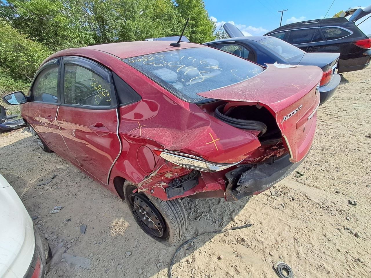 Driver Left Air Bag Driver Roof Sedan Fits 15-17 ACCENT 2933720