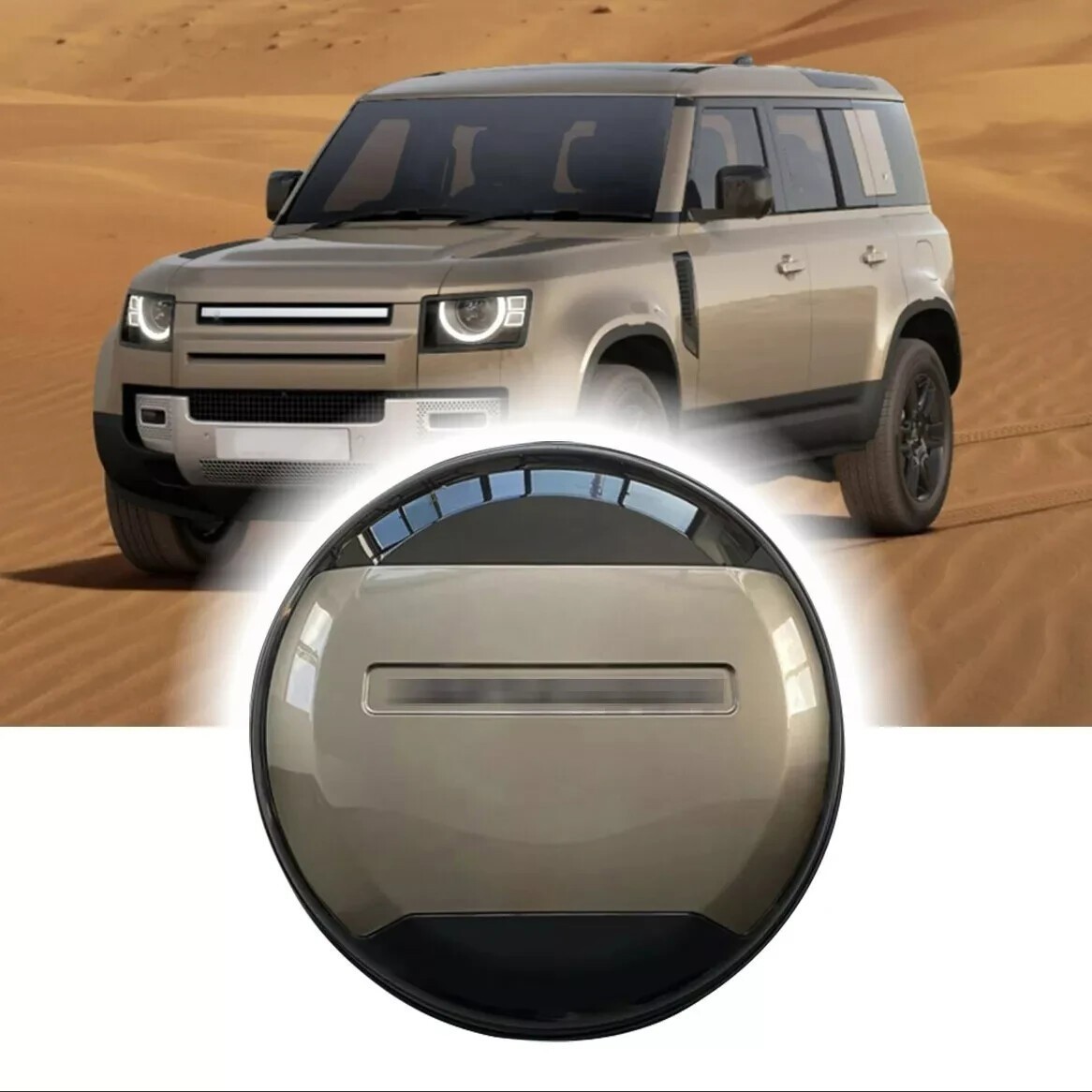 Gondwana Stone Spare Tire Wheel Cover for LR Defender 110 90 130 2020-2026