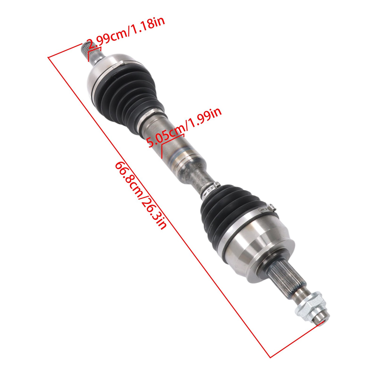 Front Left Right CV Axle Shaft For Jeep Cherokee 2019 2020 2.4L l4 GAS SOHC