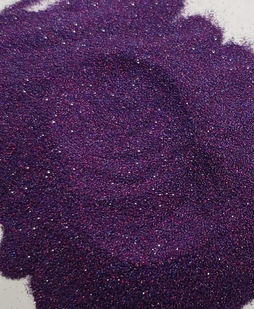 Twilight Purple Holographic Micro Mini .002 Hex Metal Flake Painting Epoxy