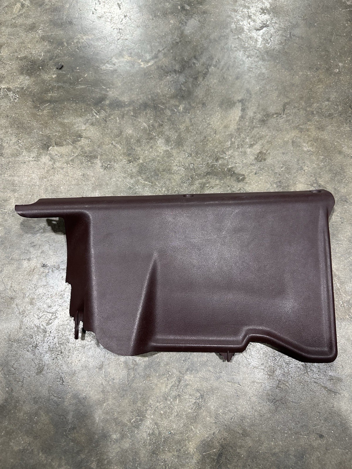 1986 MK3 Toyota Supra Interior Under Glove Box Trim Panel Maroon