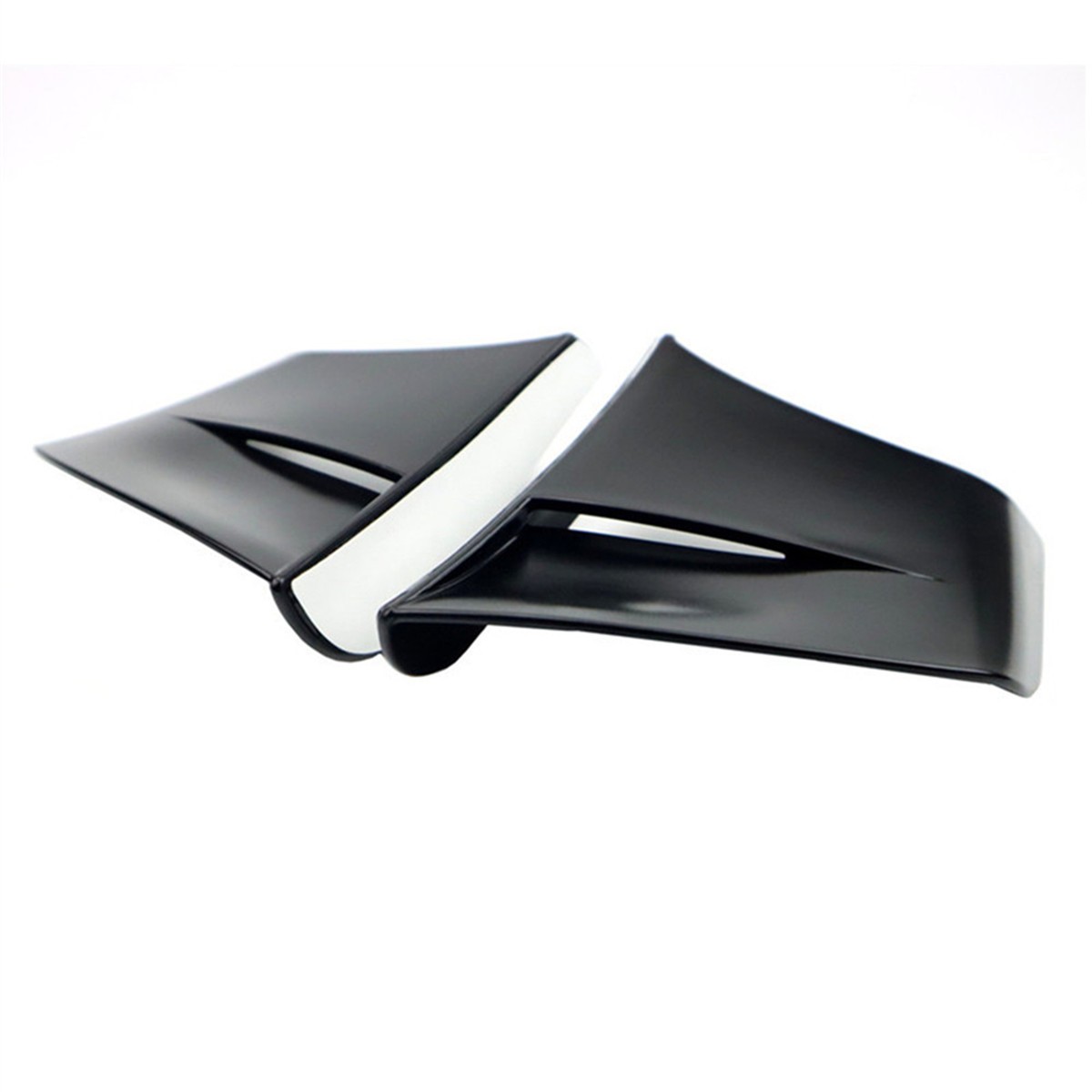 2PC E-bikes Side Winglet Wind Fin Spoiler Cover Decor Motorcycle & Scooter Parts