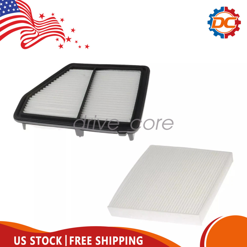 Engine Air Filter &Cabin Air Filter Set For Honda Civic 2.0L 17220-5ba-A00