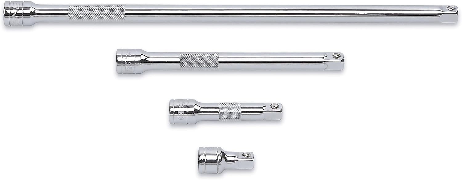GEARWRENCH 4 Pc. 3/8″ Drive Extension Set, 1-1/2″, 3″, 6″ & 12″ – 81200D