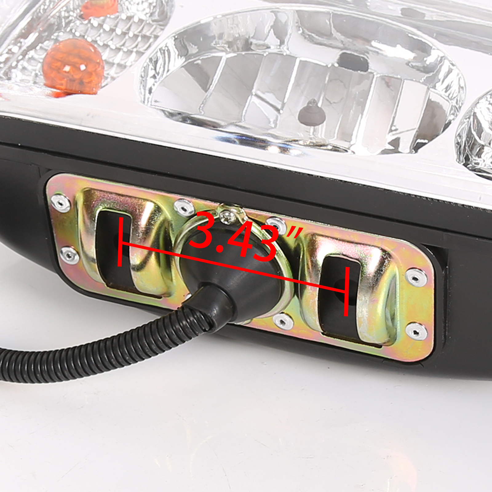 Universal Snow Plow Lights Kit Fits Boss Western Fisher Blizzard Hinker 1311100