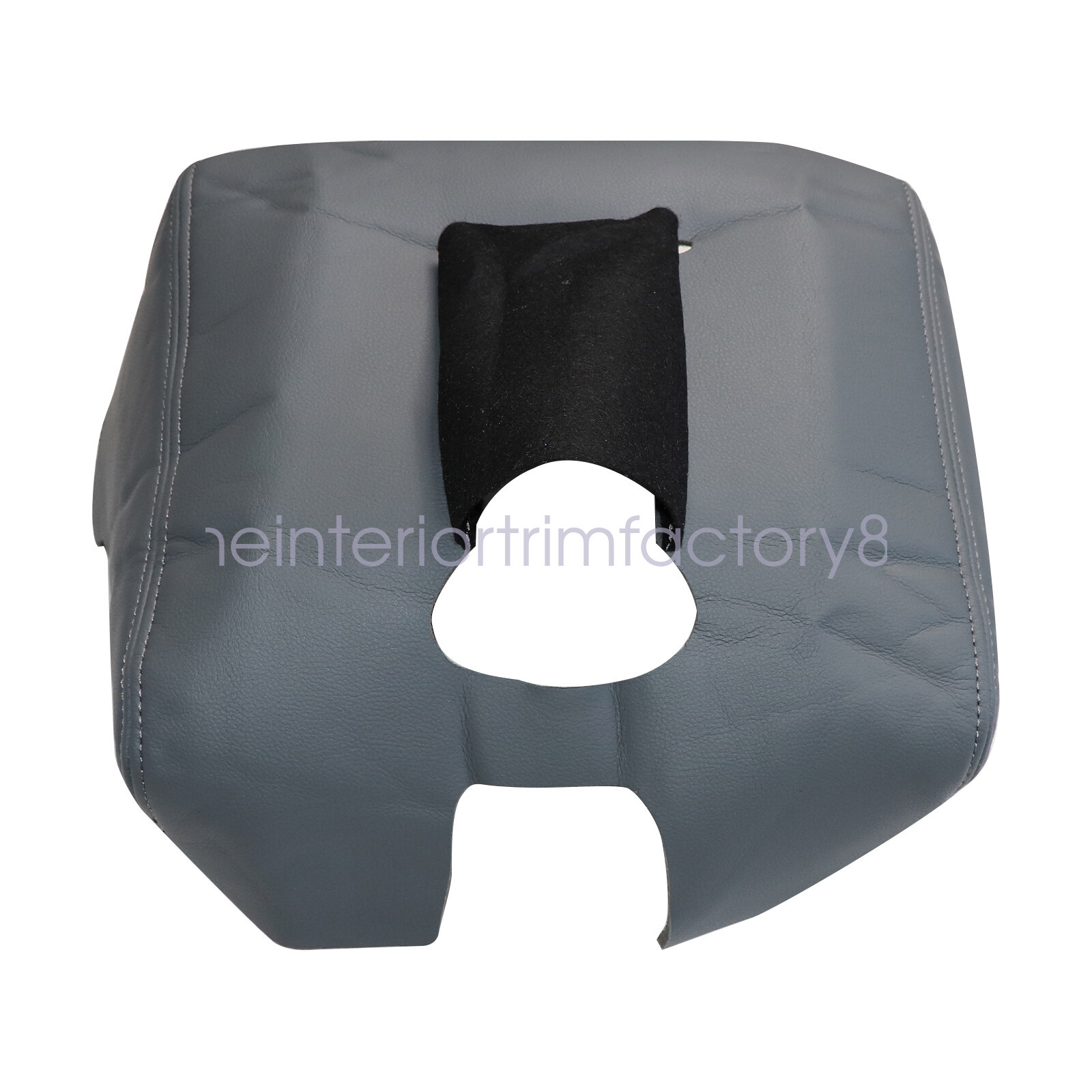 For 2014-18 Chevy Silverado 1500 2500 3500 Console Lid Armrest Cover Dark Gray