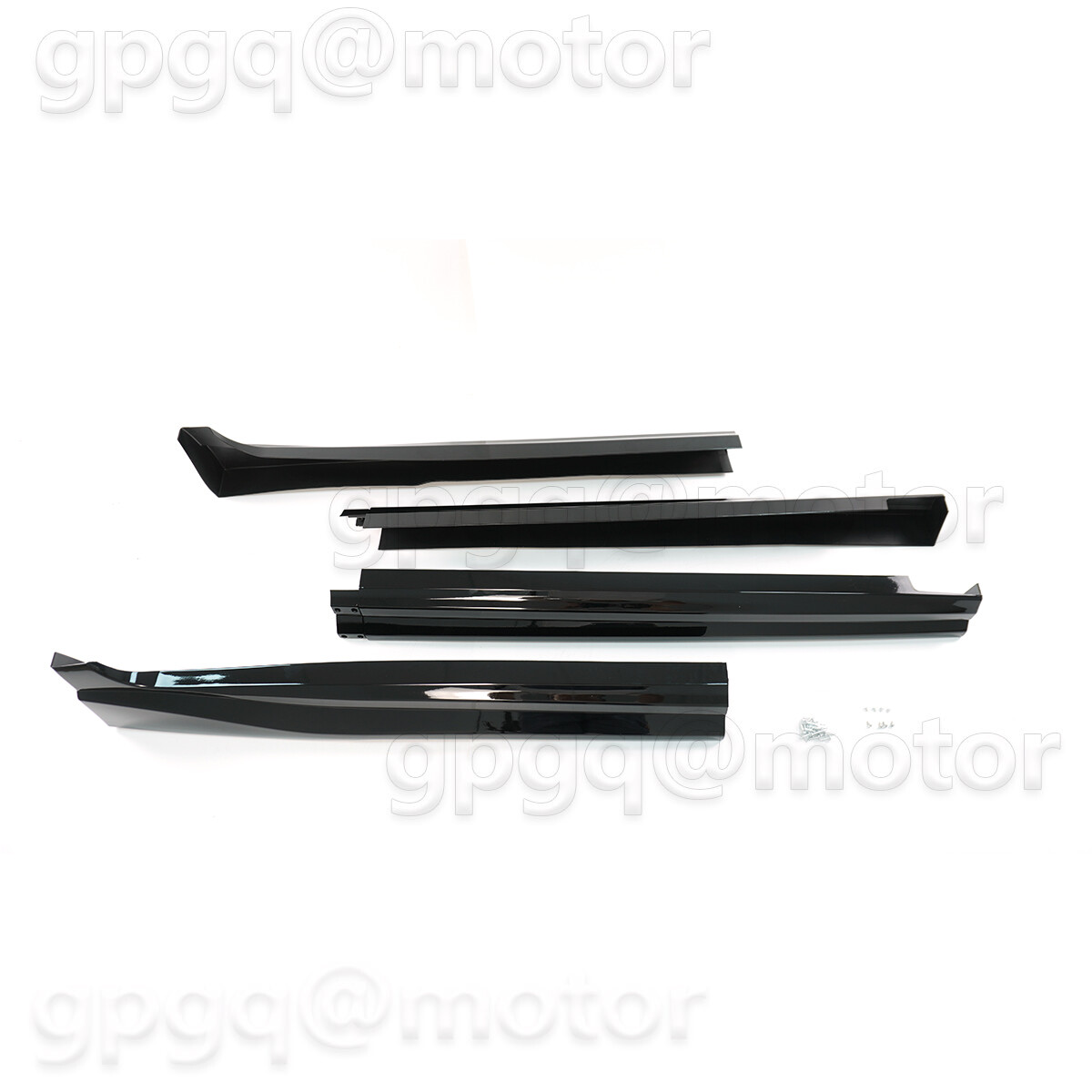 For Toyota Camry LE SE XSE XLE 18-2025 Yofer V1 Gloss Black Side Skirt Extension