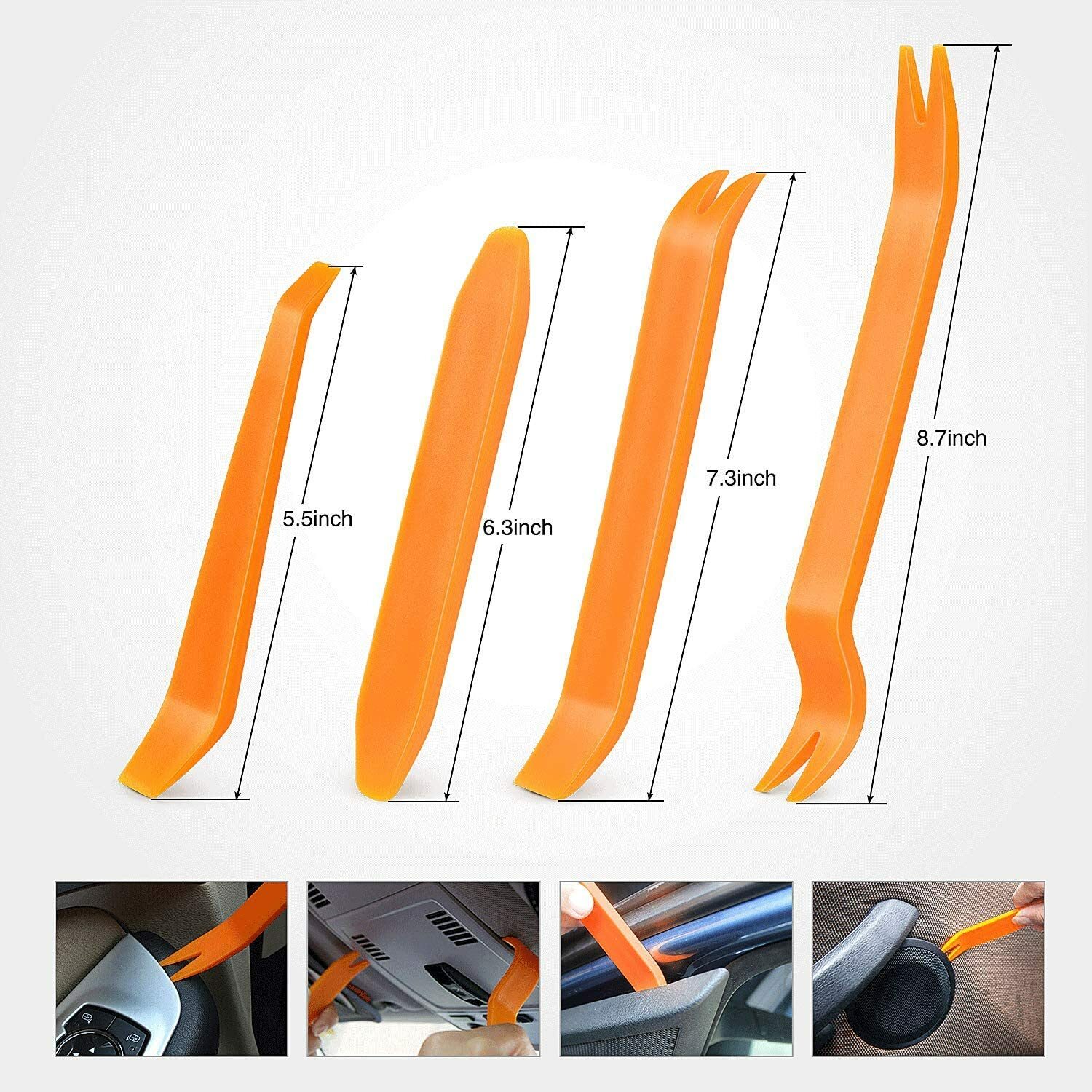 Nilight 240PCS Bumper Retainer Clips with Fastener Remover Car Rivets Fasteners