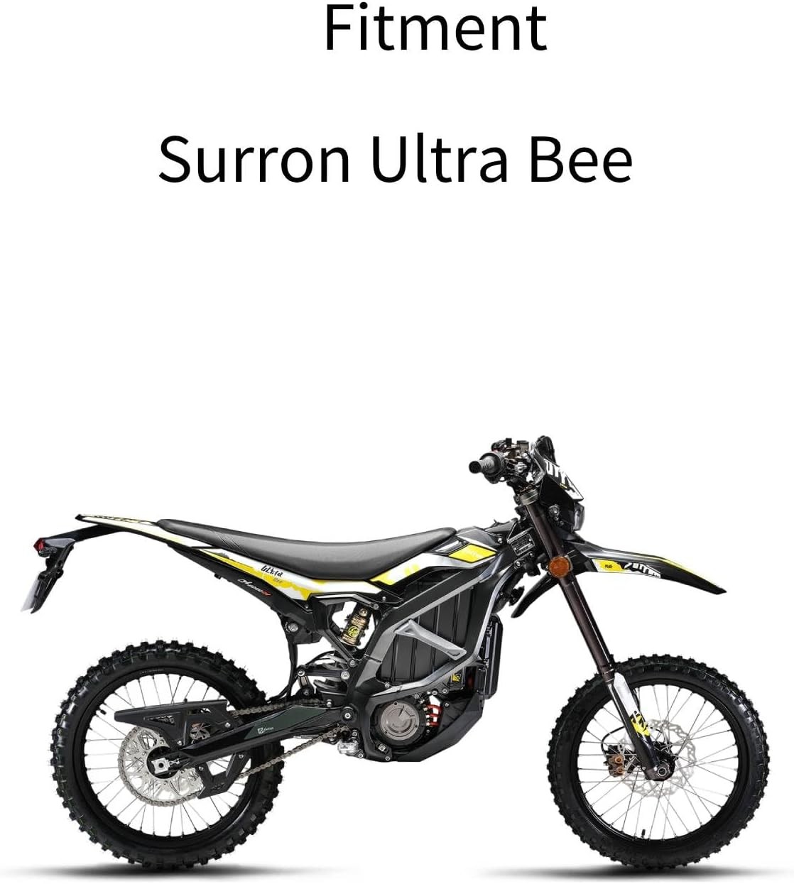 CNC Aluminum Alloy Foot Peg Pedal For Surron Ultra Bee Dirt Bike Non-slip Spikes