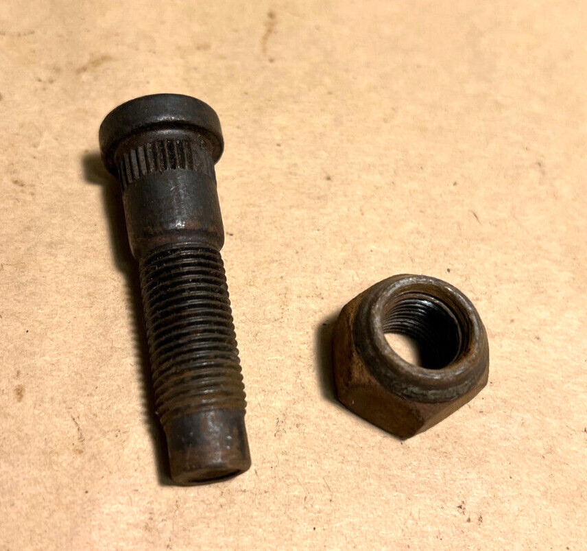 NOS OEM 1964 – 1970 & Other Ford Mustang Wheel Stud/Bolt & Nut 1/2x20TPI