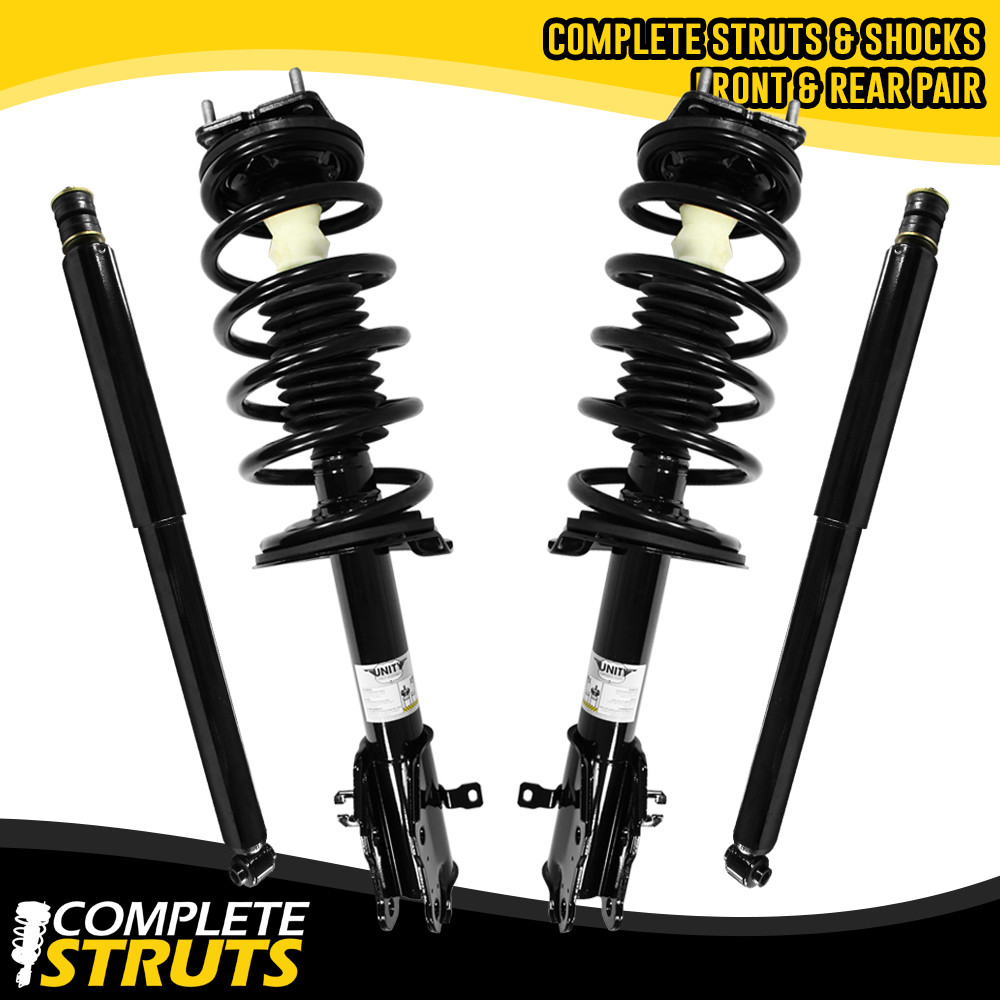 2007-2015 Mazda CX-9 Front Quick Complete Strut Assemblies & Rear Shocks Bundle