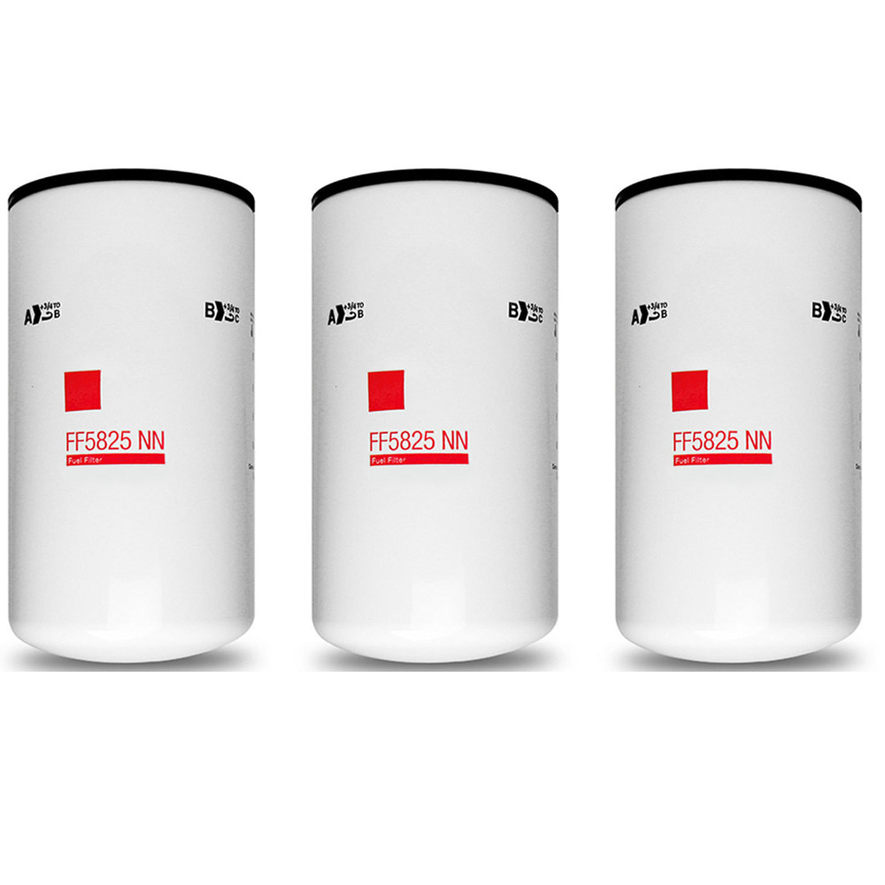 Replace Fleetguard FF5825NN 5599456 Fuel Filter NanoNet X15 Cummins (3 Pack)