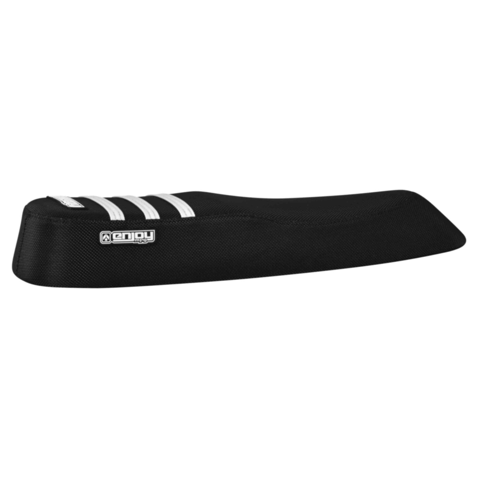 Pedal EBike Electric Bike E-Bike Seat Cover ALL BLACK / WHITE ribs #390