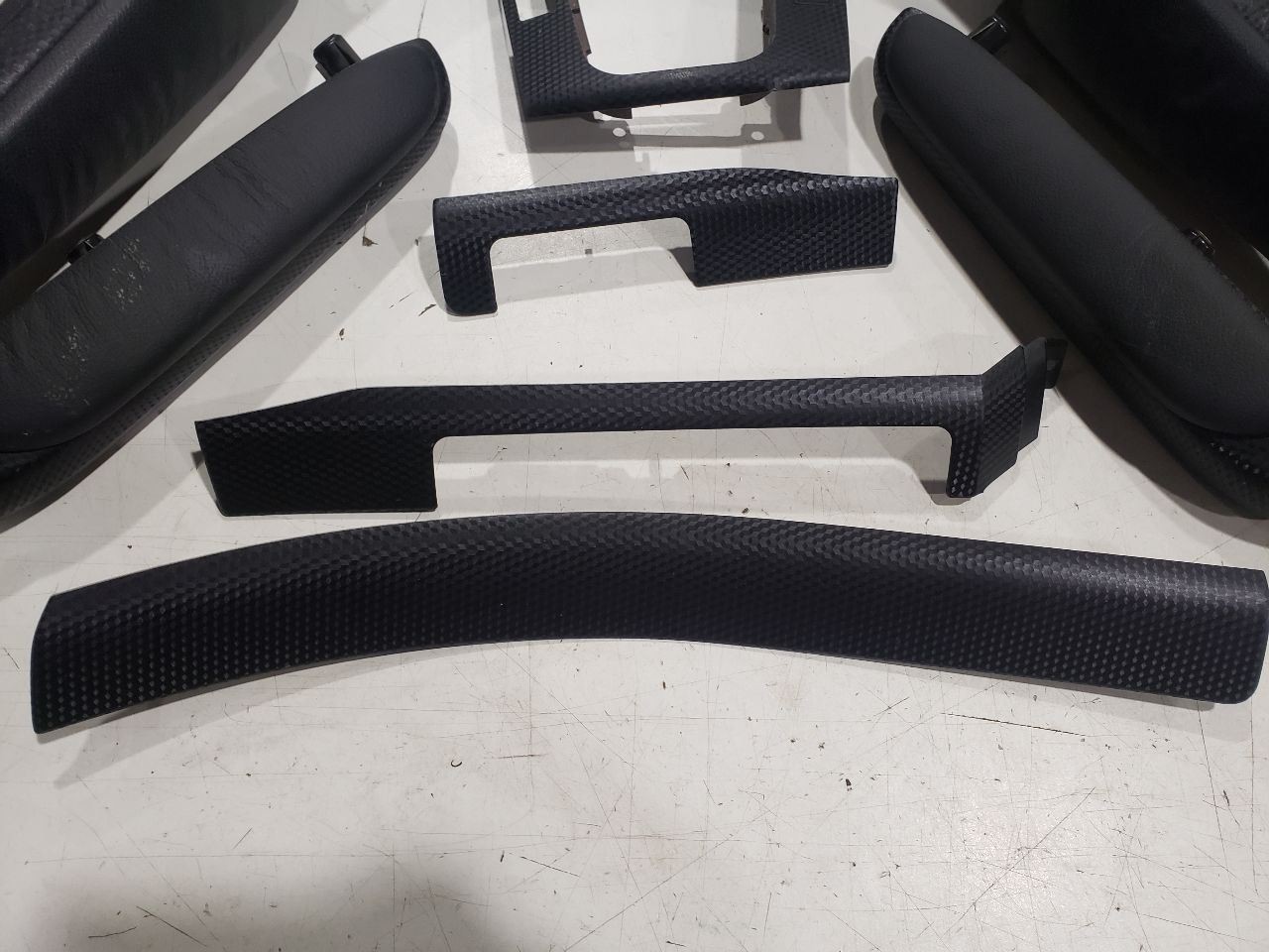 Cube Pattern Trim Set (8 pieces) – 2005 BMW 330CI E46 Coupe – OEM 7020598