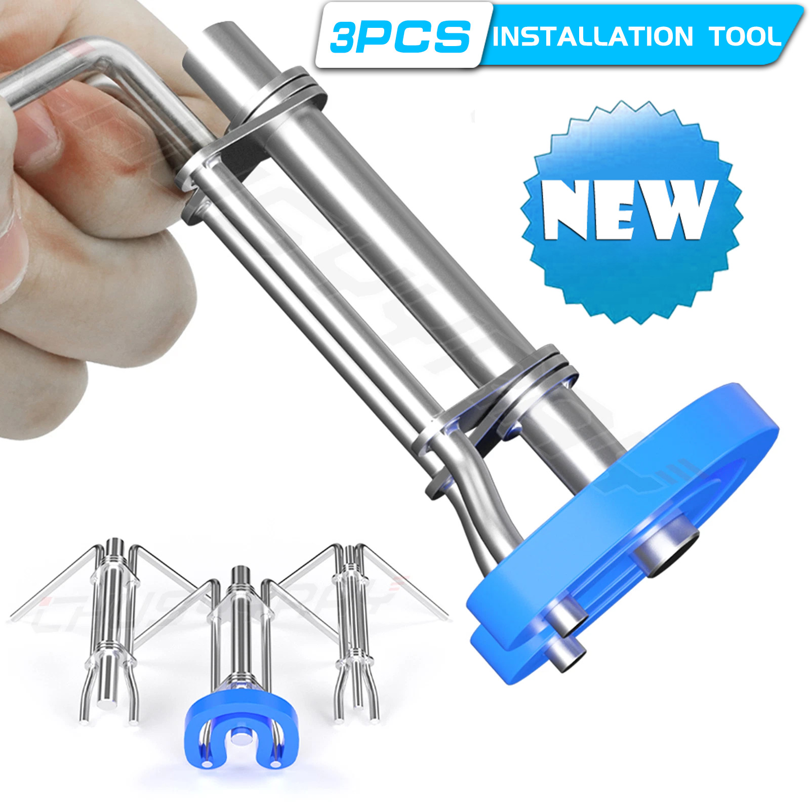 3-Pack Hydraulic Seal Installation Tools Hydraulic Cylinder Piston Repair Seal