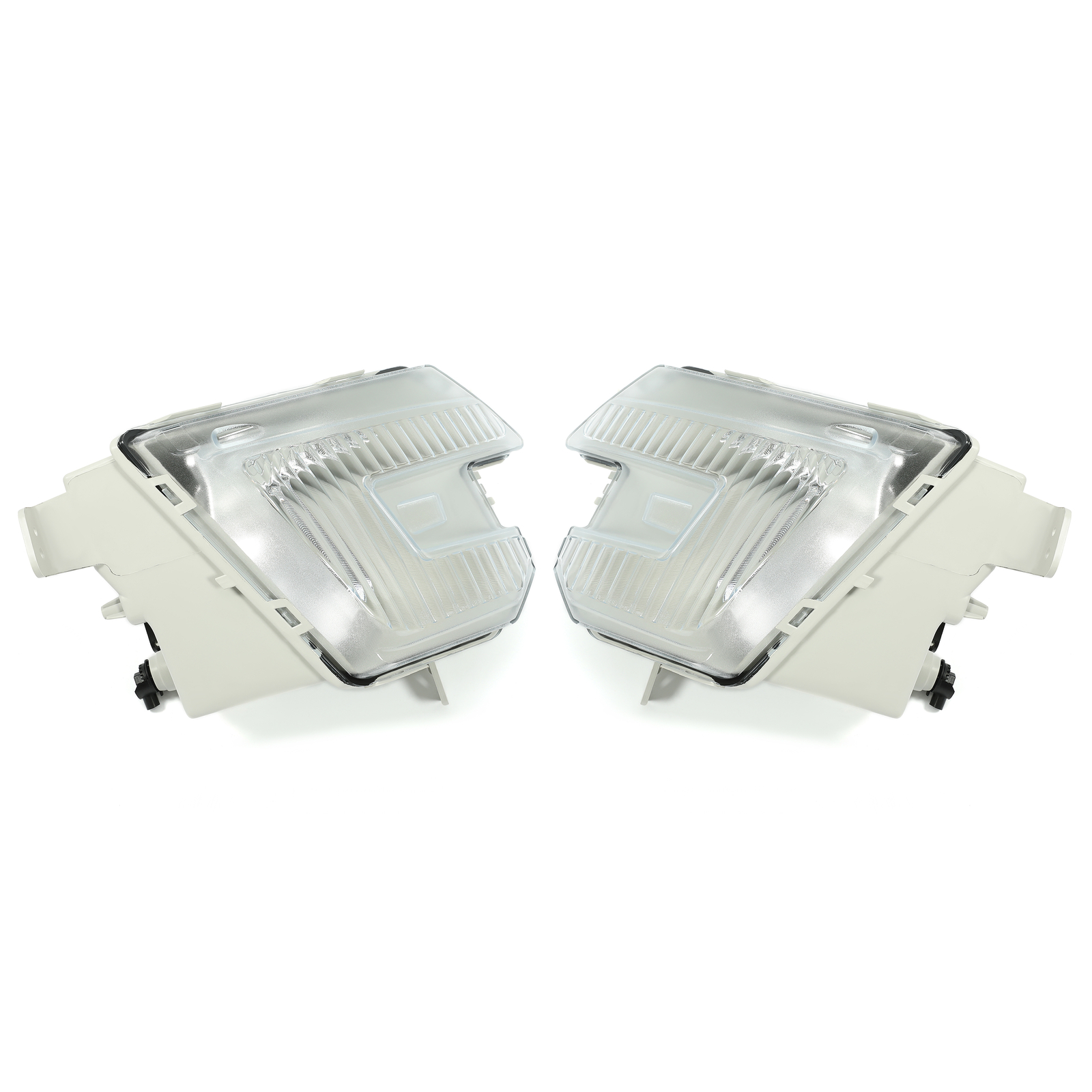 Driver Passenger Side Halogen Fog Lights Lamps For 2016-2017 Ford Explorer