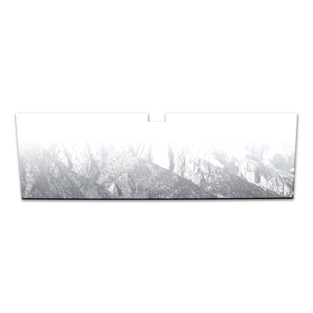 Stainless License Plate Trim fits 2007-2014 Cadillac Escalade by Brighter Design