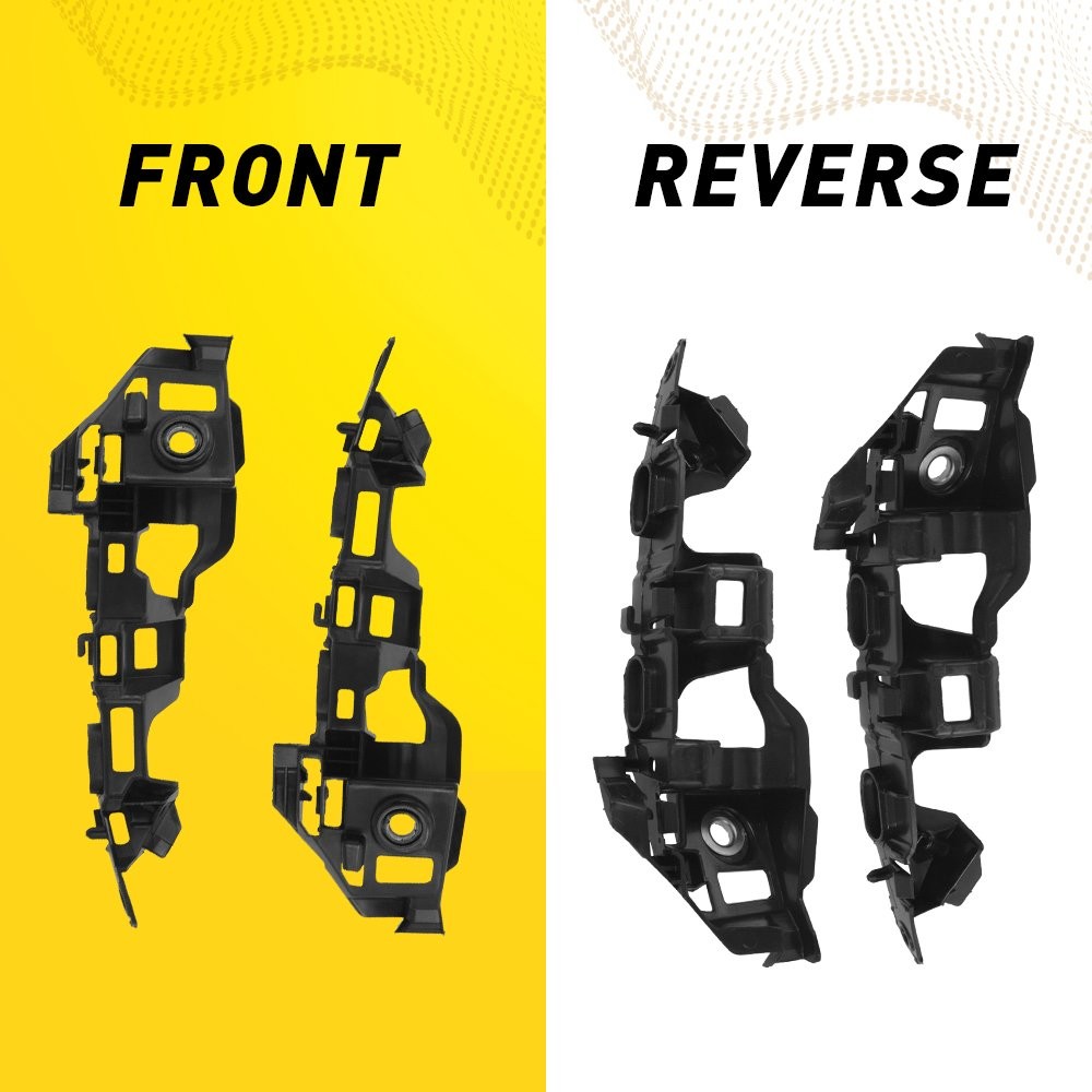2PCS Front Bumper Retainer For 2015-2018 Volkswagen Golf Driver and Passenger
