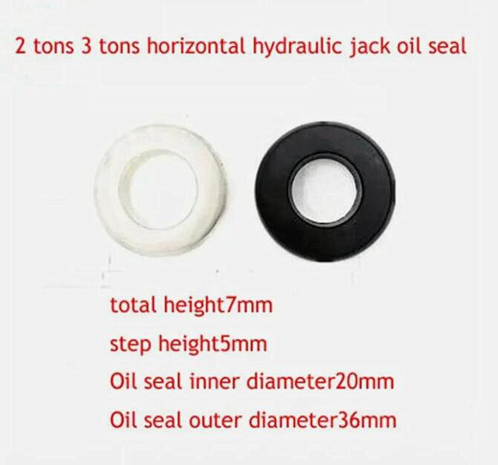 2-3 Tons Horizontal Hydraulic Jack Accessories Oil Seal Sealing Ring Soft Rubber