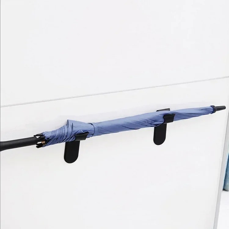Car Umbrella Holder Hook 2pcs Universal Trunk Storage Clip Strong Adhesive Auto
