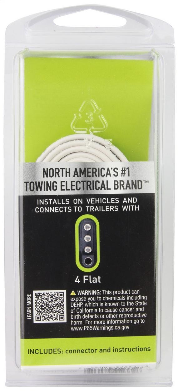 4-Wire Flat Vehicle End Connector | 48035
