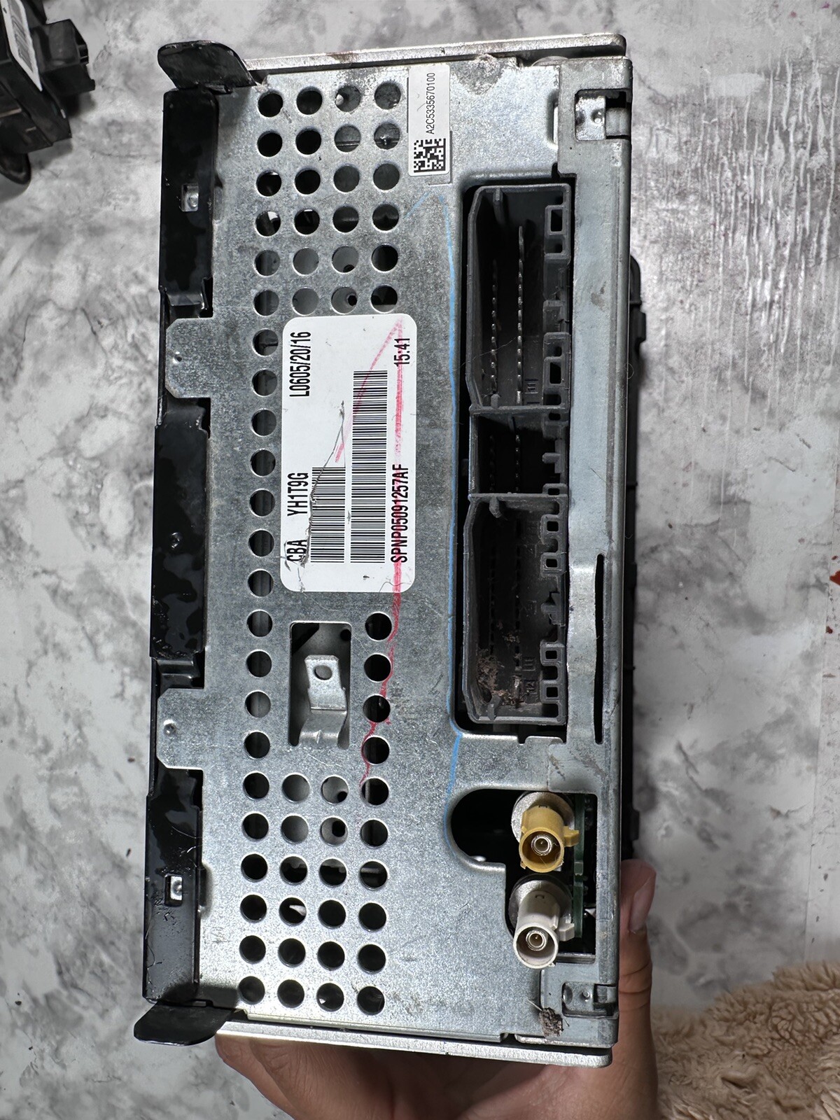 2007-2017 Jeep Dodge Chrysler OEM Radio Stereo Head Unit CD AUX FM (P05091196AC)