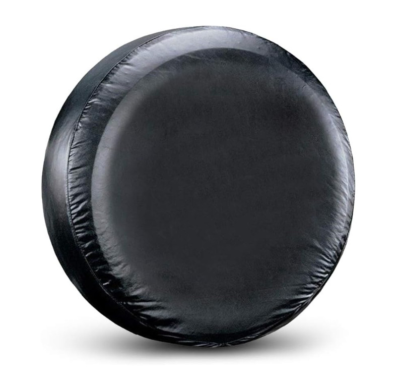 16″ Heavy Duty Vinyl Spare Tire Cover – Made in USA – Fade Proof, Drain Slit