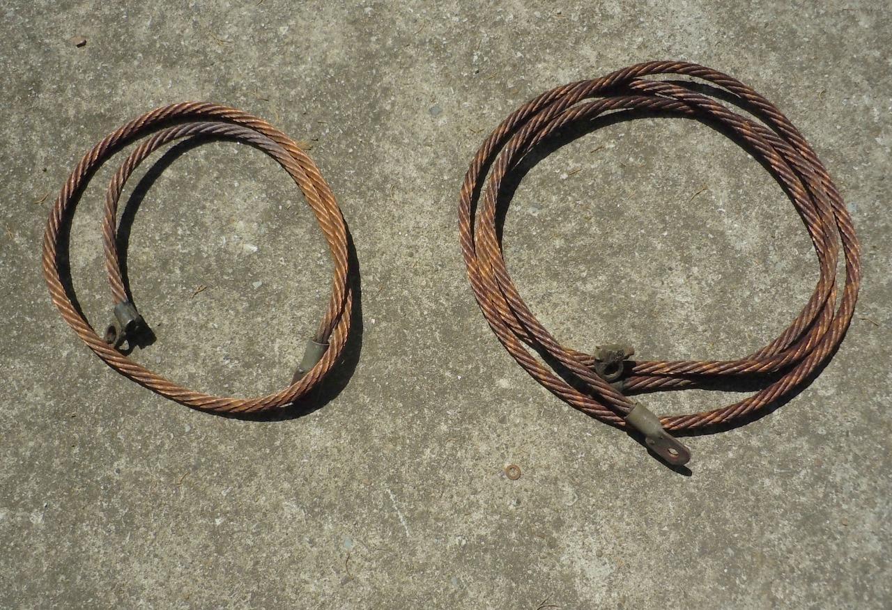 10 POUNDS 9/16″ BRAIDED COPPER BARE TRUCK BATTERY CABLES