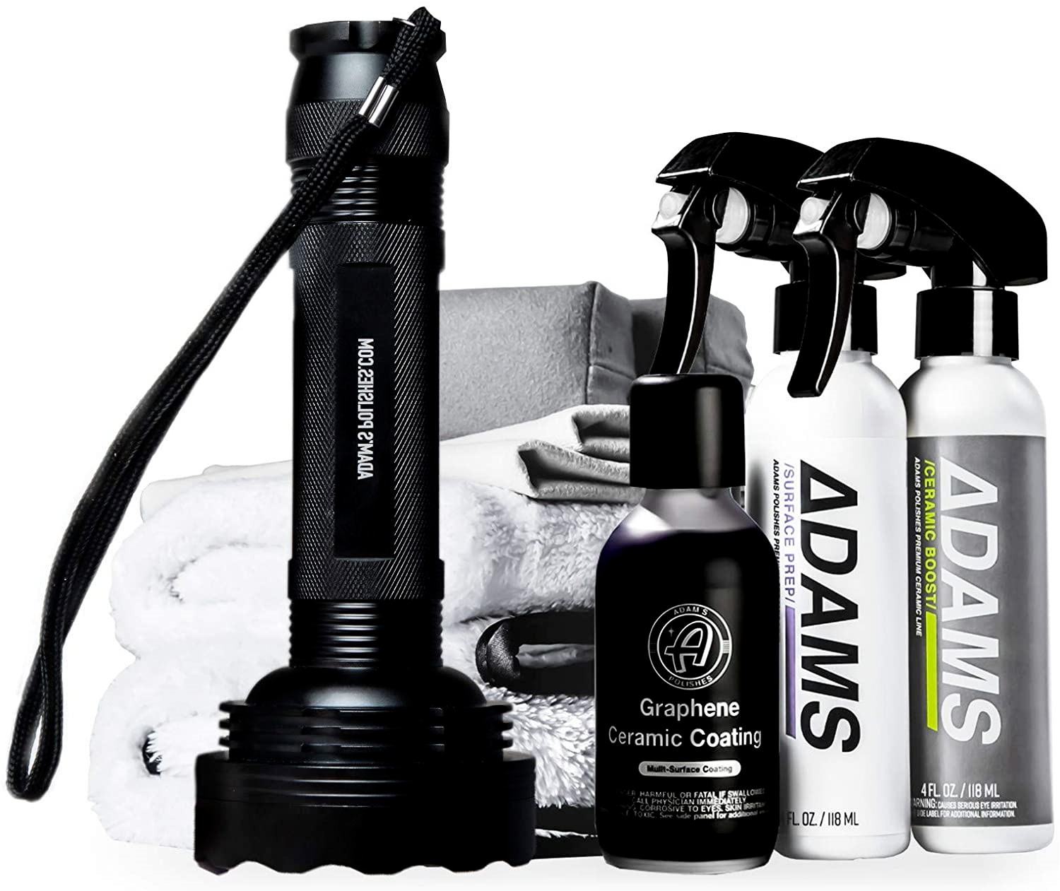 Adam’s Polishe’s UV Graphene Ceramic Coating Full Kit For Vehicles