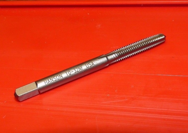 10-32 NF TAPER Hand Tap 4 FL Starter USA Irwin Hanson 1031 ZR