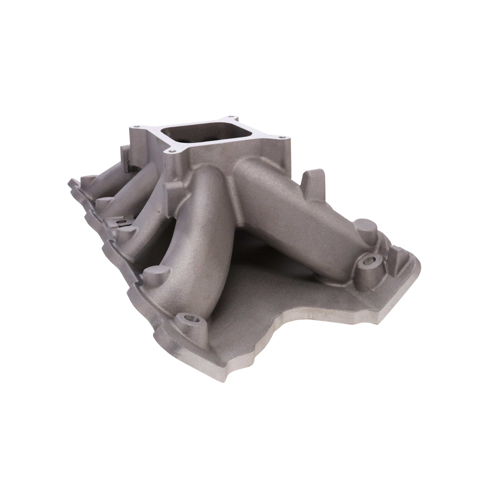 Factory Outlet Intake Manifold 351 Cleveland 2V/4V Satin Aluminum Single Plane