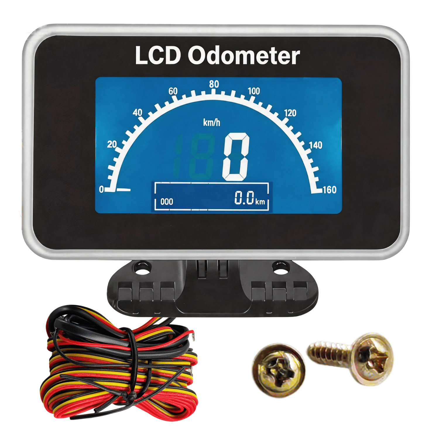 8pcs LCD Odometer Working voltage DC9V-36V Working environment humidity