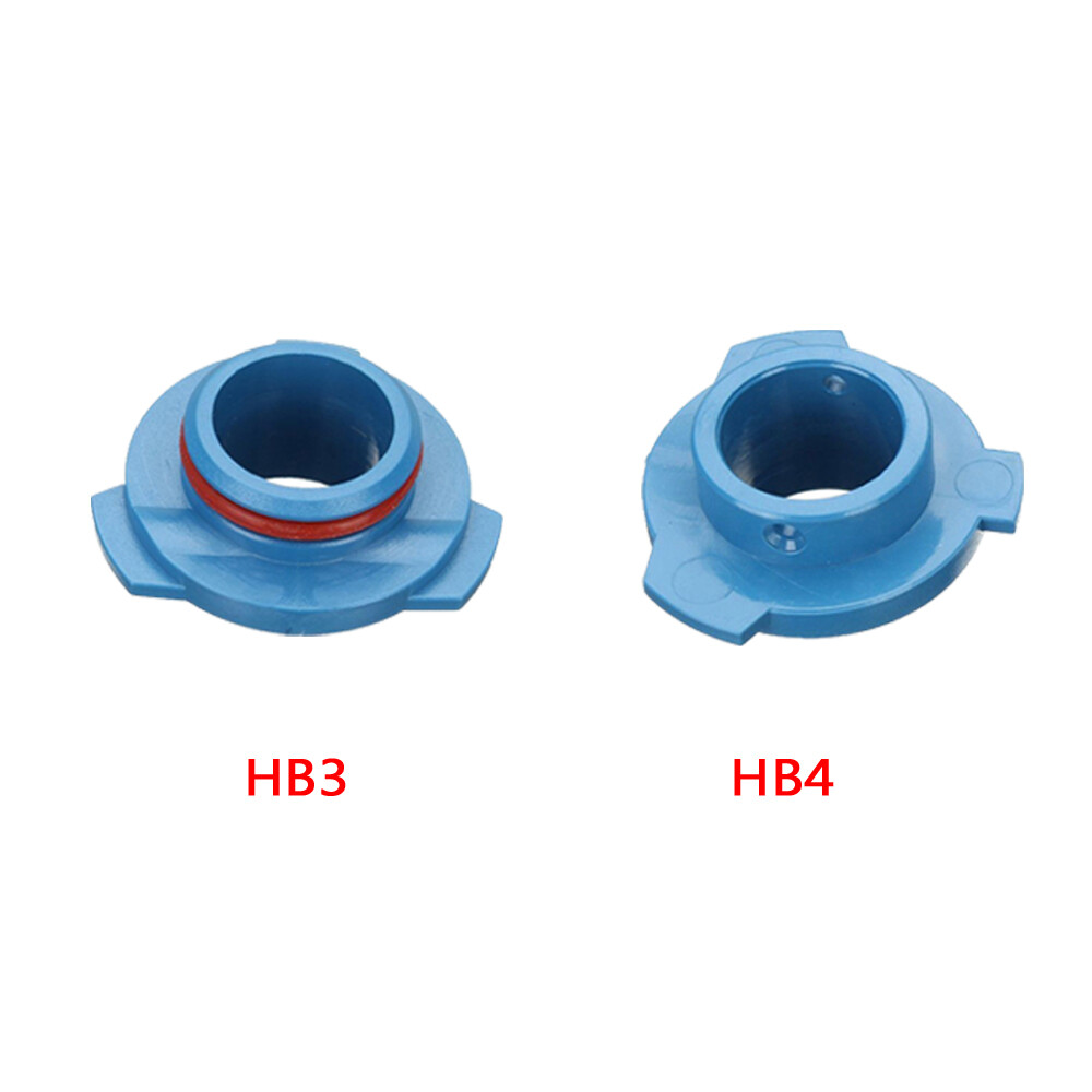 2 x LED Headlight Bulb Base Adapter Socket-Retainer 880/HB4/HB3/H11/H1/H7/H4/H3