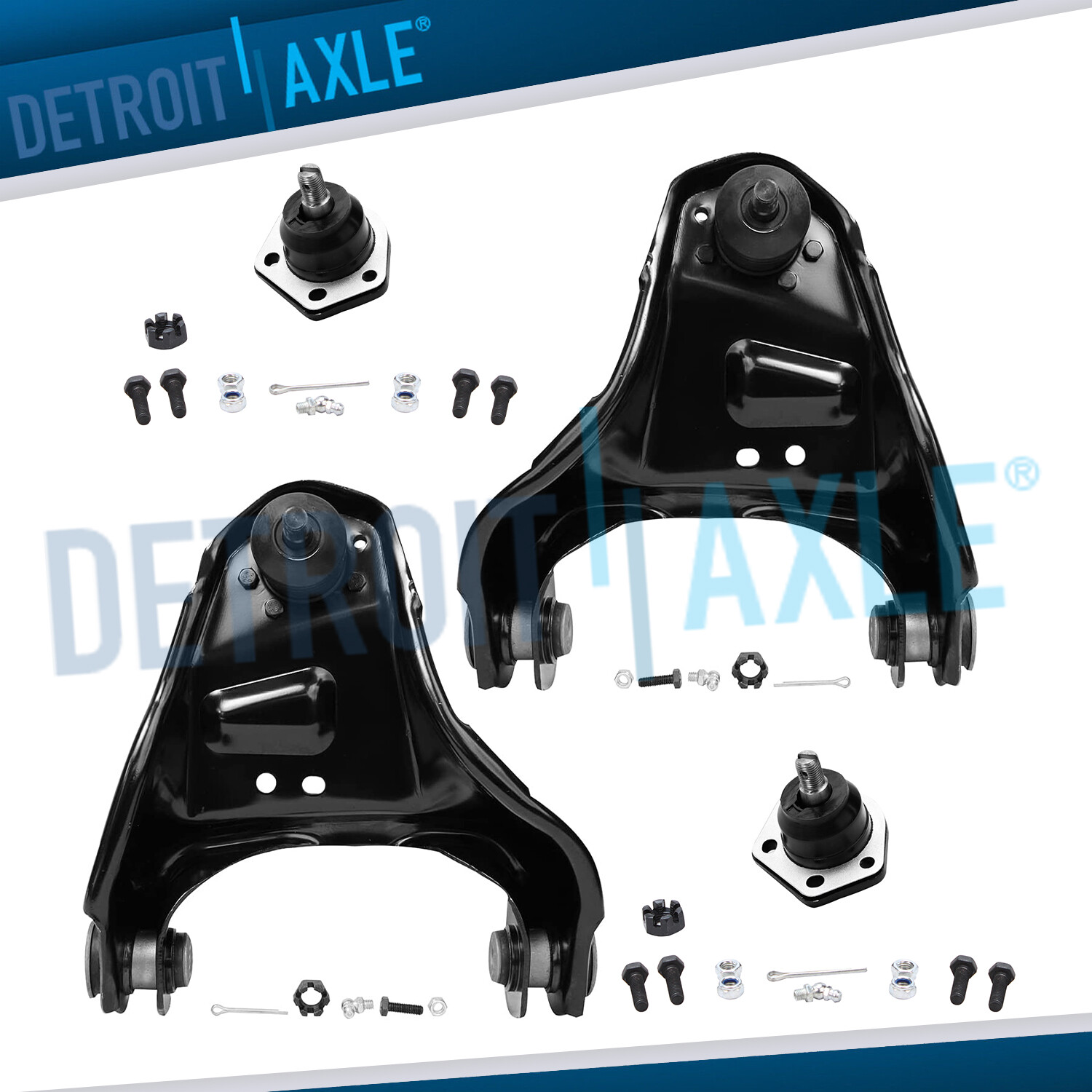 4WD Front Upper Control Arm Lower Ball Joints for Chevy Blazer GMC Jimmy Sonoma