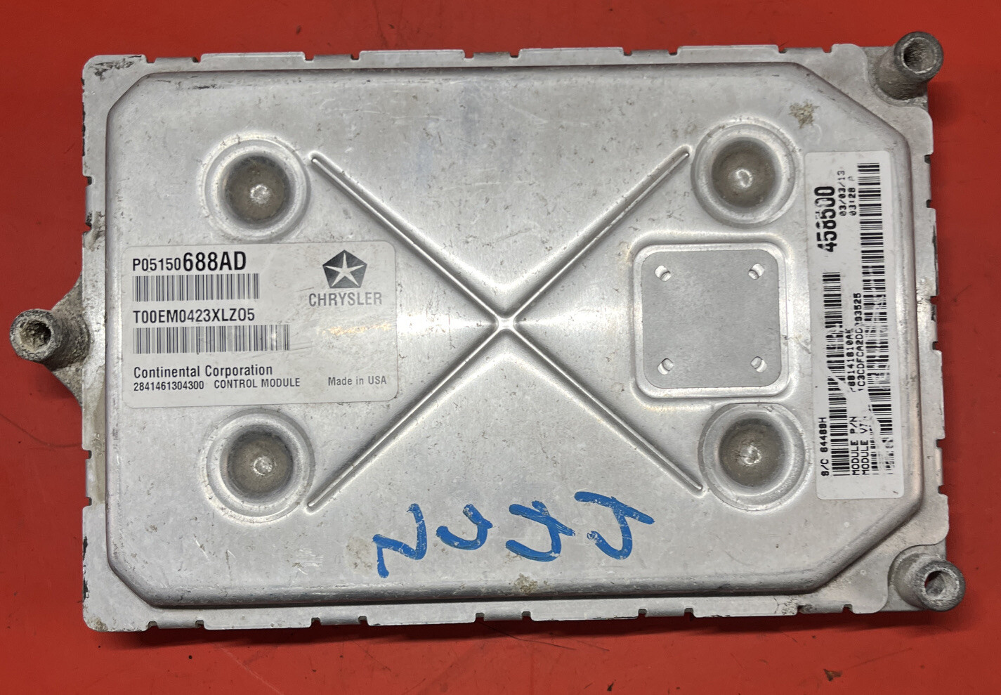 2013 DODGE DART Engine/motor Brain Box P05150688ad 2.0L