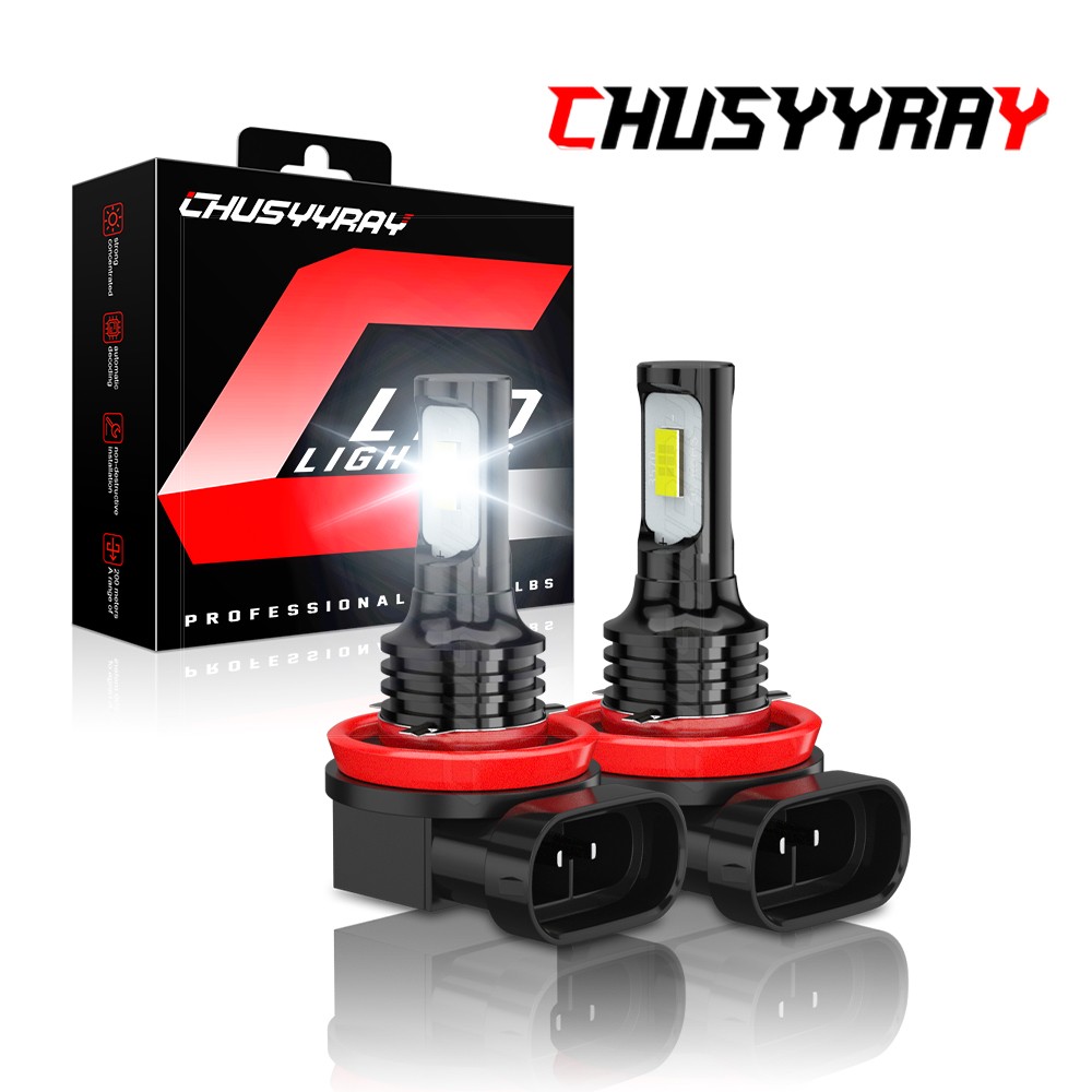 H11 LED Headlight Low Beam Bulb 10000LM Bright 6000K Super White Replace Halogen