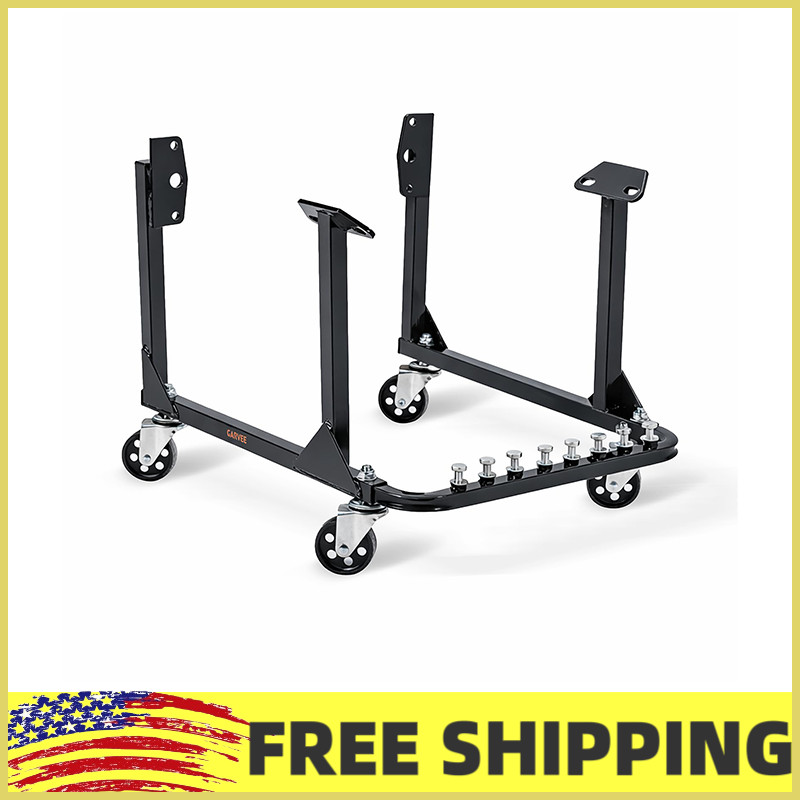 750lb Auto Engine Cradle Stand Repair Lift Tool Fits Chevrolet Small & Big Block