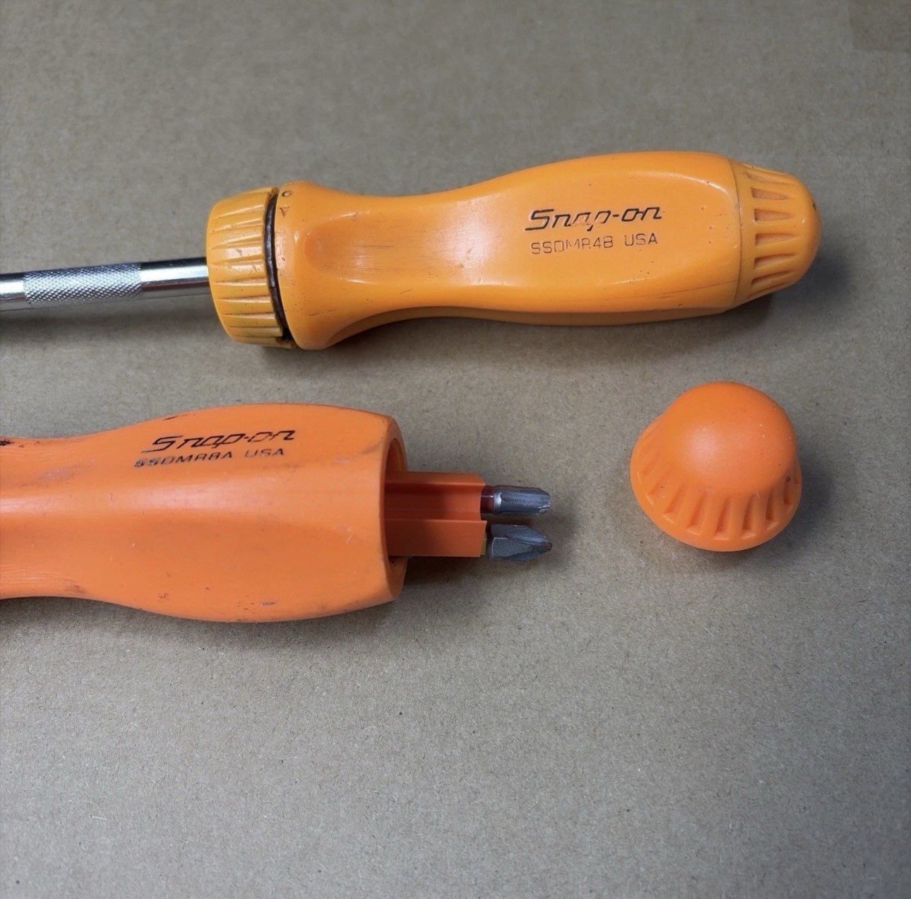 Snap-On SSDMR4B Ratcheting Screwdriver Bit Holder (3D Printed) – Holds 6 bits