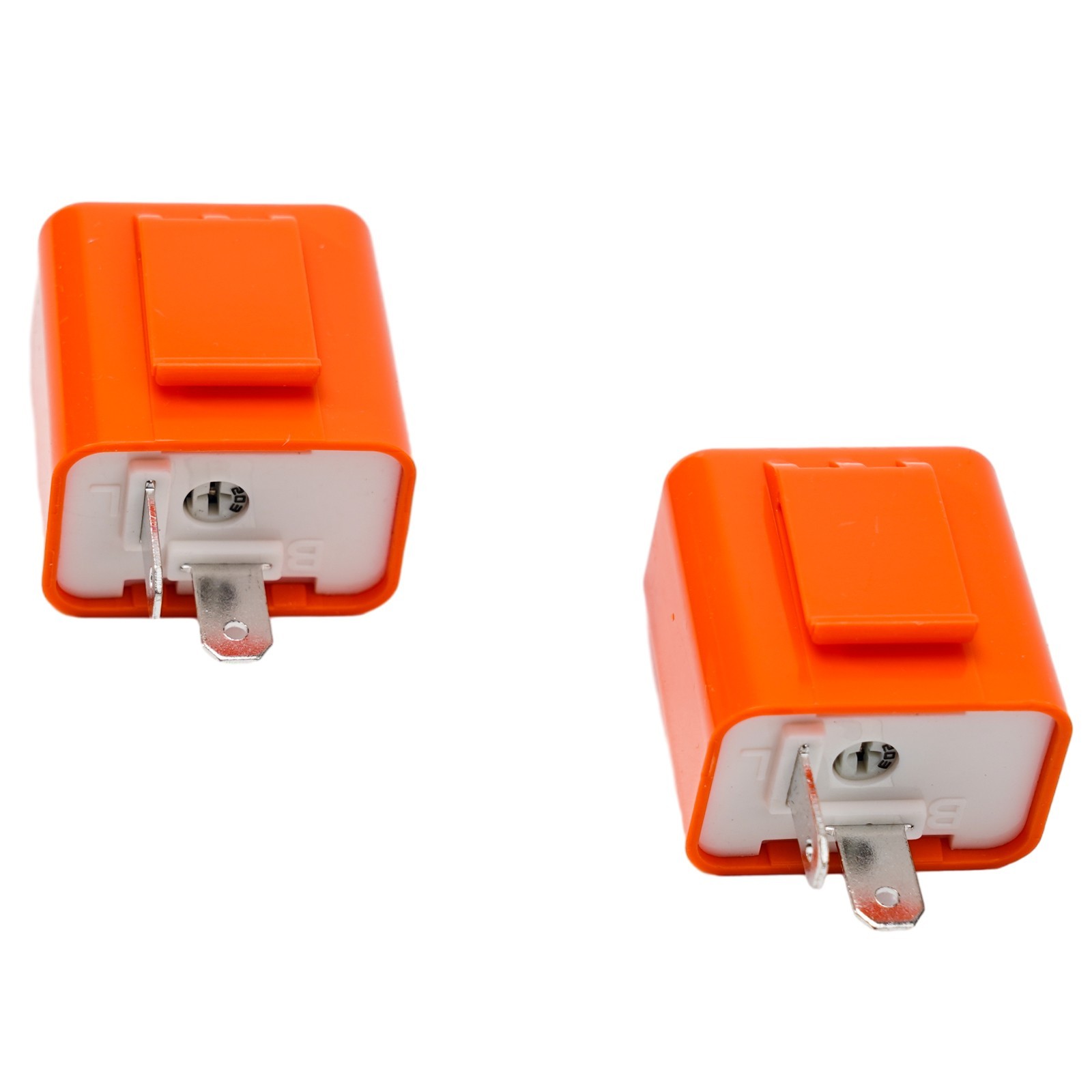 2-Pin LED Flasher Relay -40??C To +80??C ABS Plastic Accessories Adjustable