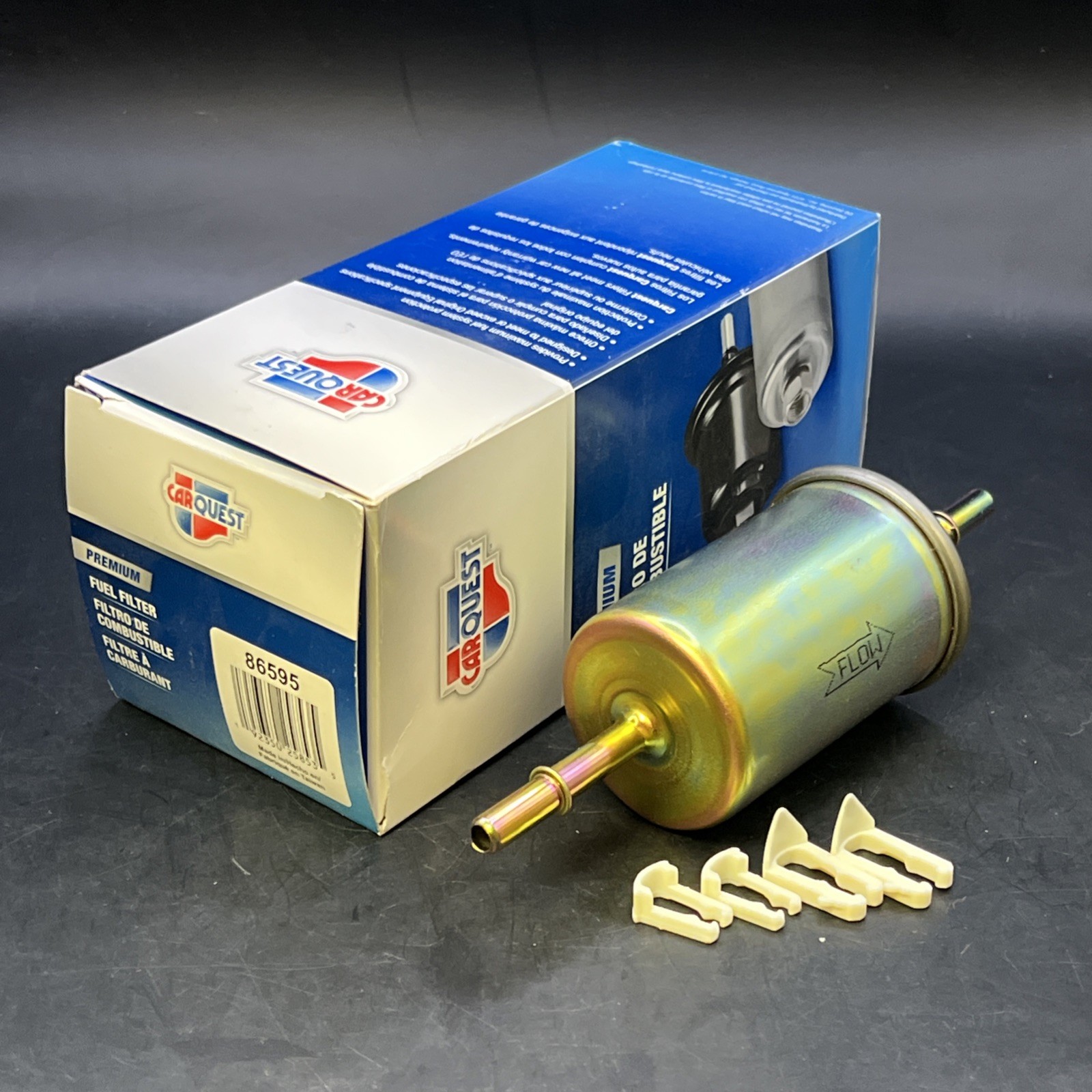 CarQuest 86595~Fuel Filter For 90-2000s Ford, Jaguar, Lincoln, Mazda & Mercury