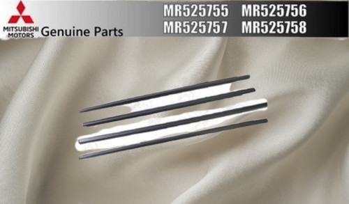 MITSUBISHI Genuine Door Out Belt Molding 4P OEM LANCER EVO 7/8/9 CS6A CS7A CT9A